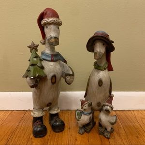 Christmas Duck Family